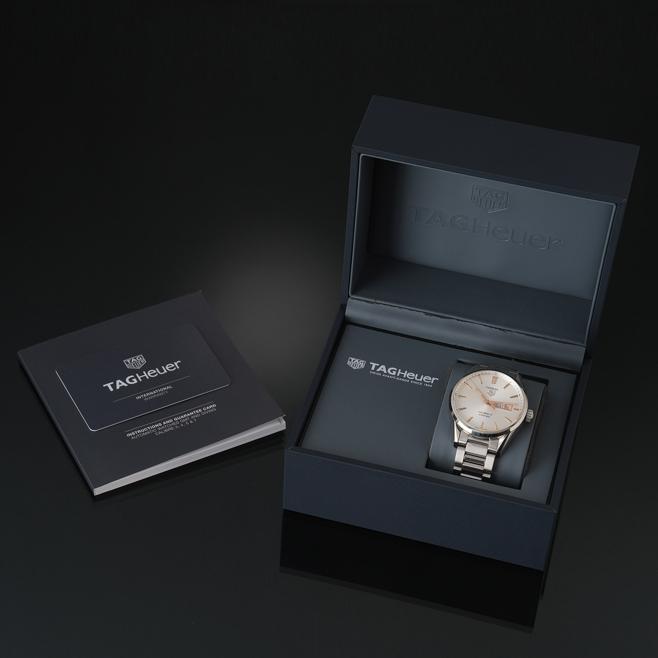 TAG HEUER(USED)태그호이어 까레라 데이데이트 WAR201